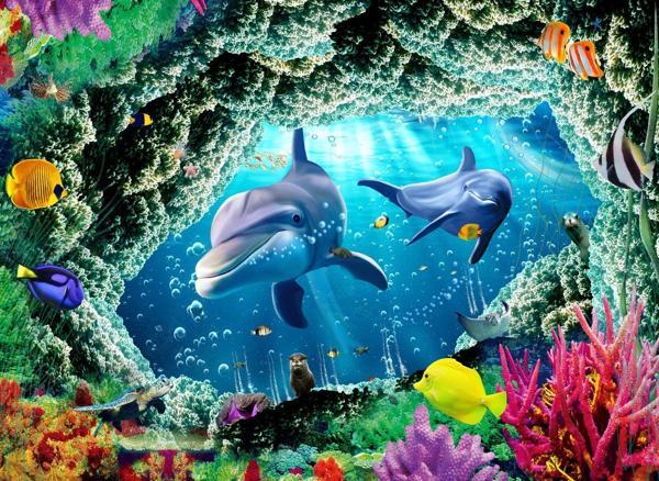Nova Puzzle 1000 Parça Mercan Resifleri Arasında Puzzle - Image 1