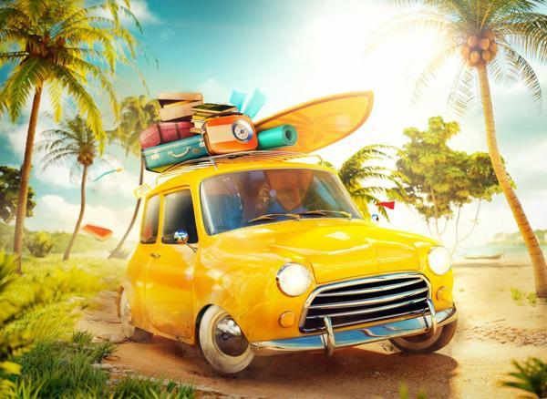 Nova Puzzle 1000 Parça Tatil Heyecanı Puzzle - 41122 - Image 1