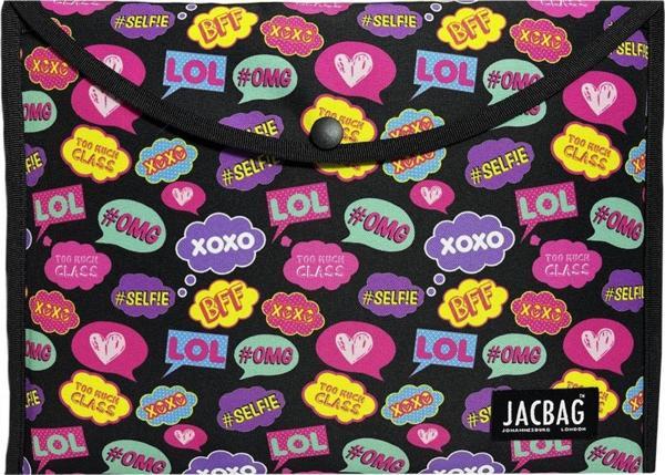 Jacbag Selfie Kadın A4 Çıtçıtlı Dosya Defter Tablet ve Evrak Çantası - Image 1