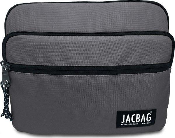 Jacbag Gri Üç Cepli Tablet Telefon Çantası - Erkek Çocuk/Yetişkin - Image 1