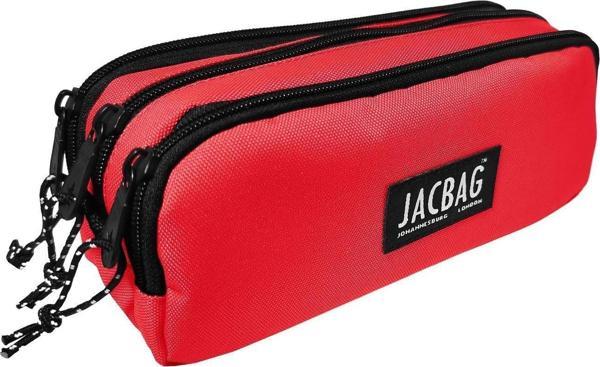 Jacbag Üç Bölmeli Çocuk ve Yetişkin Kalem Çantası - Mercan - Kadın/Kız Çocuk - Image 1
