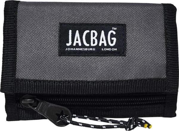 Jacbag Gri Cırtlı Cüzdan/Kartlık - Erkek Çocuk ve Yetişkin - Image 1