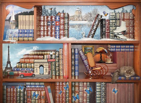 Nova 1000 Parça Sihirli Kitaplar Puzzle - Image 1