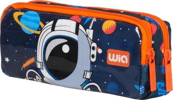Wia Astronot Erkek Çocuk Kalemlik - İki Bölmeli Kalem Çantası - Image 1