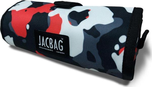 Jacbag Kırmızı Kamuflaj Senior Sanatsal Rulo Organizer Kalem Çantası (Erkek) - Image 1