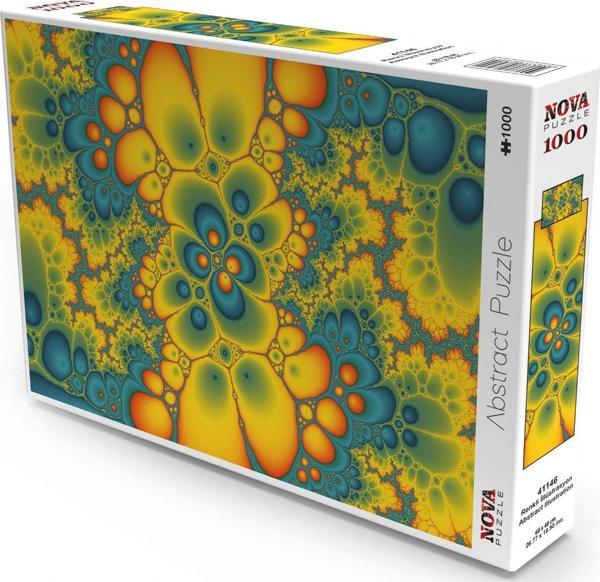 Nova Puzzle 1000 Parça Renkli İllüstrasyon Puzzle - Image 1
