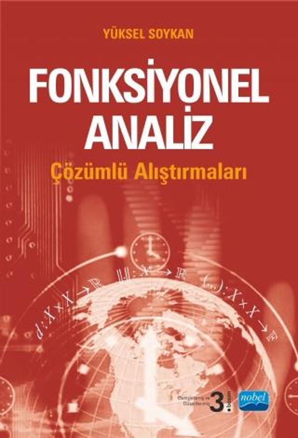 FONKSİYONEL ANALİZ Çözümlü Alıştırmaları - Nobel Akademik Yayıncılık - Image 1