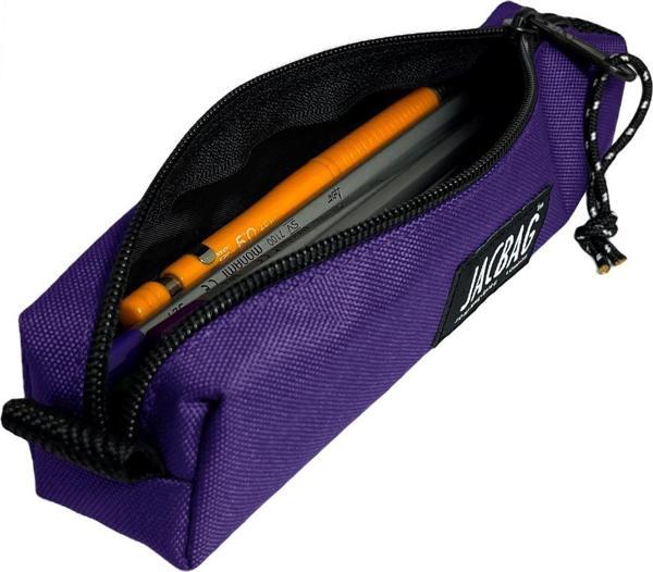 Jacbag Prizma Jac Tek Bölmeli Mor Kız Çocuk Kalemlik - Image 1