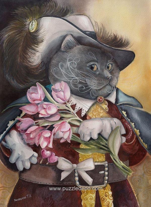 Nova 41099 - 1000 Parça Romantik İngiliz Silahşörü Puzzle - Tatiana Plovetskaya - Image 1