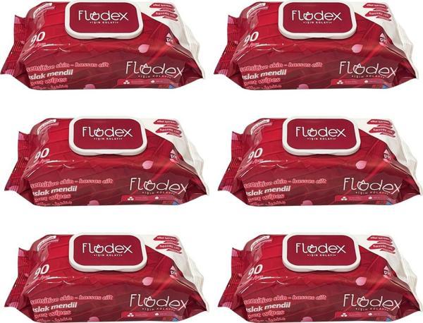 Flodex Islak Mendil Dream Garden 90 lı x 6 Adet - Image 1