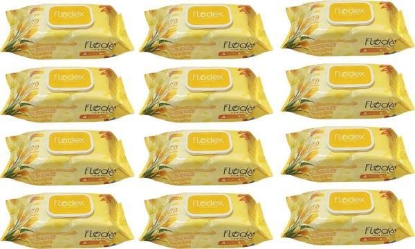 Flodex Islak Mendil Yellow Garden 90 lı x 12 Adet - Image 1
