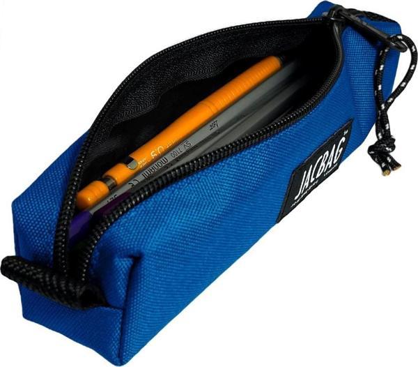 Jacbag Prizma Jac Tek Bölmeli Saks Mavi Erkek Çocuk Kalemlik - Image 1