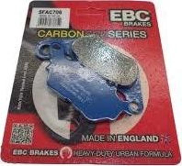 Ebc Arka  Fren Balatası Carbon Sfac706 2018-2020 Yamaha X-max 250 Arka Fren Balatası - Image 1