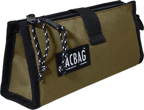 Jacbag Twin Masa Üstü Çift Bölmeli Kalem Çantası - Haki Yeşil - Image 1