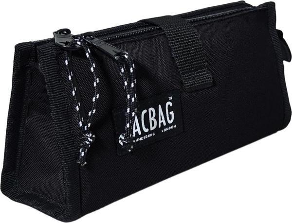 Jacbag Twin Masa Üstü Çift Bölmeli Kalem Çantası - Siyah - Image 1