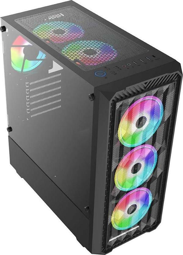 Xaser Delux X60 Ryzen 5 7600 16GB DDR5 Ram 1TB M.2 NVMe SSD 12GB RTX3060 Masaüstü Oyuncu Bilgisayarı - Image 1