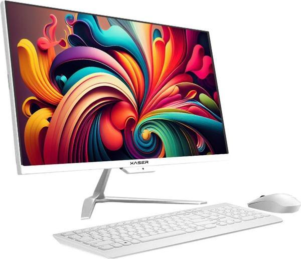 Xaser Xs002 i3 2120 8GB Ram 256GB SSD 23.8" Webcam + Wifi All In One Bilgisayar - Image 1