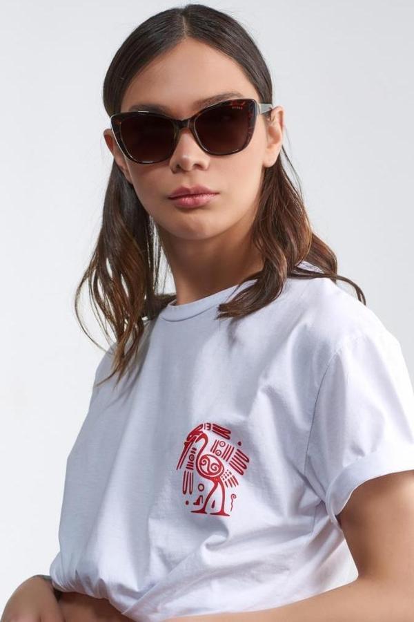 GUESS GU 7600/S COL 052F 55-19-145 KADIN GÜNEŞ GÖZLÜĞÜ - Image 1