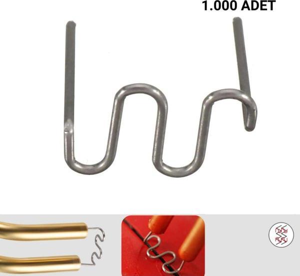 Prolektro 1000 Adet 0,8Mm Dalgalı Tip Plastik Kaynak Zımba Teli - Image 1