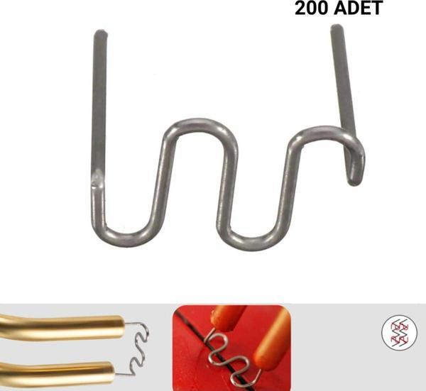 Prolektro 200 Adet 0,8Mm Dalgalı Tip Plastik Kaynak Zımba Teli - Image 1