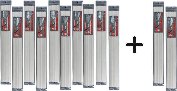 Prolektro P (Pp) Beyaz Geniş Plastik Kaynak Elektrot 10 Paket Alana 2 Paket Elektrot Hediye - Image 1