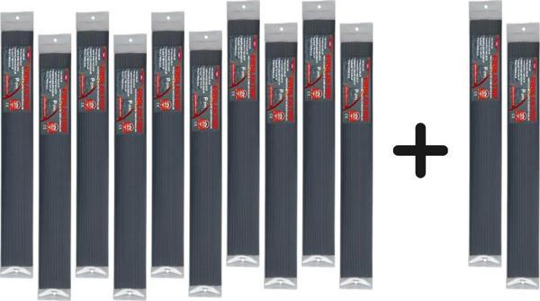 Prolektro P (Pp) Siyah İnce Plastik Kaynak Elektrot 10 Paket Alana 2 Paket Hediye - Image 1