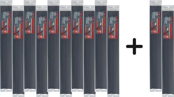 Prolektro Pa Siyah İnce Plastik Kaynak Elektrodu-10 Paket Alana 2 Paket - Image 1