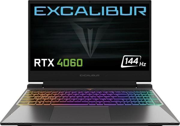 Excalibur G870.1342-BFB0X-B i5-13420H 16GB RAM 1TB NVMe SSD GEN4 8GB RTX4060 Dos Gaming Laptop - Image 1