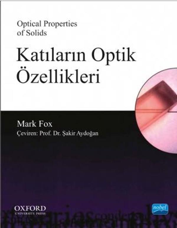 KATILARIN OPTİK ÖZELLİKLERİ - Optical Properties of Solids - Nobel Akademik Yayıncılık - Image 1