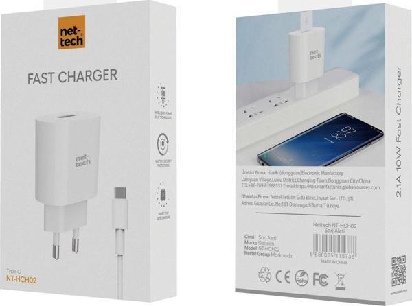 10w Şarj Aleti Samsung-huawei-oppo-micro Usb 2.1a Androidler Ile Uyumlu Hızlı Şarj Cihazı - Image 1