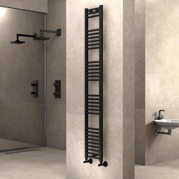 Radiva Haiti Havlupan 300x1800 Düz Mat Siyah - Image 1