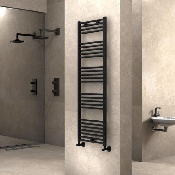 Radiva Haiti Havlupan 500x1500 Düz Mat Siyah - Image 1