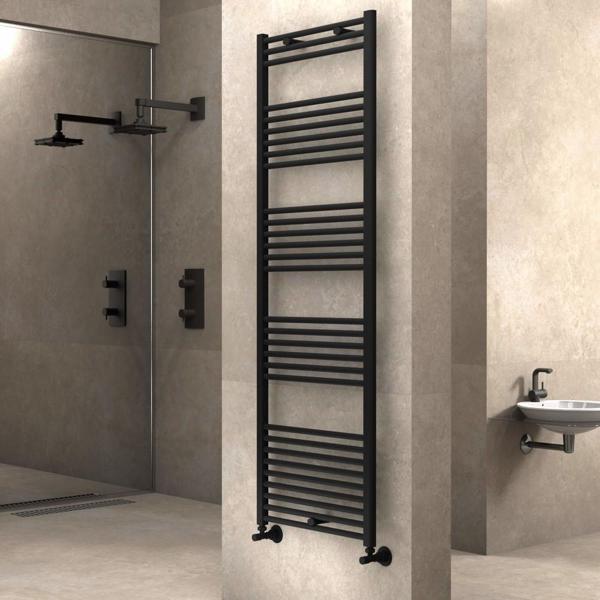 Radiva Haiti Havlupan 600x1800 Düz Mat Siyah - Image 1