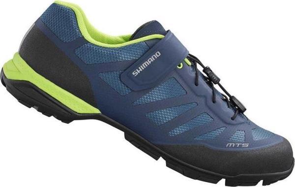 Shimano SH-MT502 SPD Gravel-Tourıng-Mtb Dağ Bisiklet Ayakkabısı Bisiklet 44 Numara Lacivert - Image 1