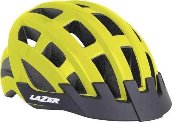Lazer Compact Yol Kaskı Sarı (54/61cm) - Image 1