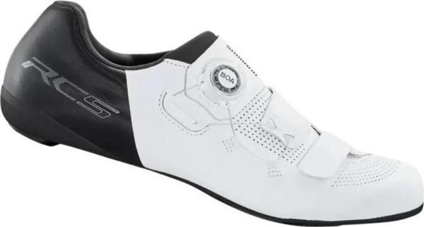 Shimano SH-RC502 SPD/SL Yol Bisileti Ayakkabısı 42 Numara Beyaz Siyah - Image 1