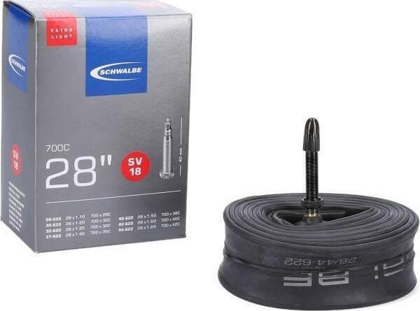 Schwalbe İnce Sibop İç Lastik Sv18 Extralight 40Mm700x28-42C - Image 1