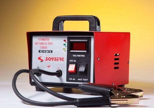 Soyberg 121 Akü Test Cihazı 12-24 V 300 A OTOMATİK İKİ KADEMELİ D - Image 1