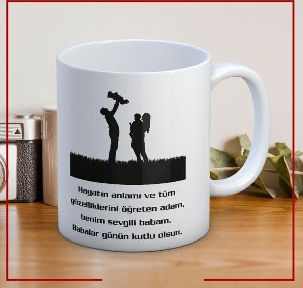 Benim Sevgili Babam Baskılı Babalar Günü Kupa Bardak Kahve Kupa Bardak - Image 1