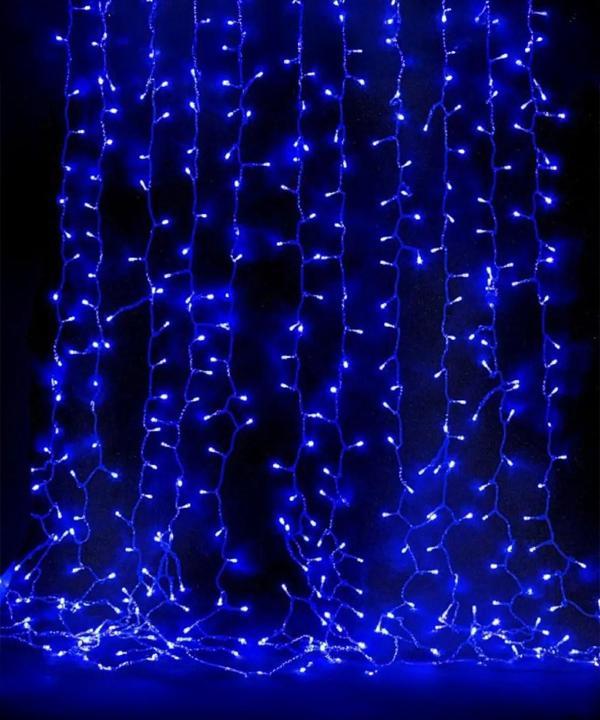 3M x 2M Animasyonlu Perde Led 220V - (Su Geçirmez) - Image 1