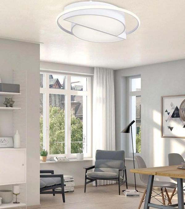 Wola Beyaz 3 Renk Işık LED Avize - 90W - Image 1