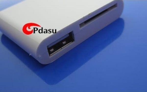 Apple iPad Kart Okuyucu ve USB adaptörü 2 in 1 - Image 1