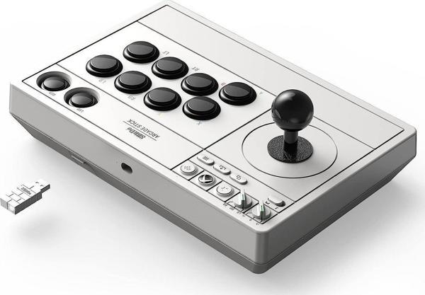 8Bitdo Arcade Stick Kablosuz Xbox Series, Xbox One Series Ve PC Uyumlu Beyaz - Image 1