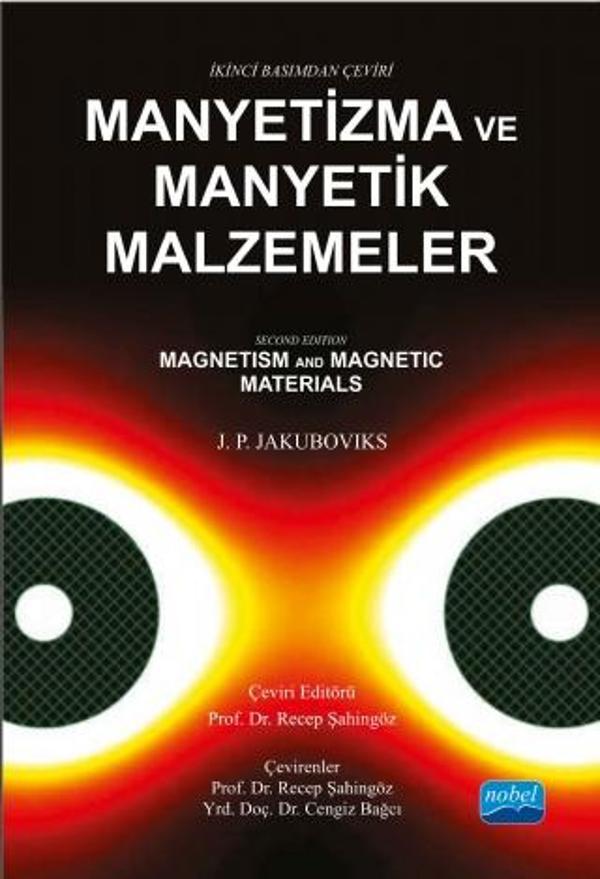 MANYETİZMA ve MANYETİK MALZEMELER - Magnetism and Magnetic Materials - Nobel Akademik Yayıncılık - Image 1