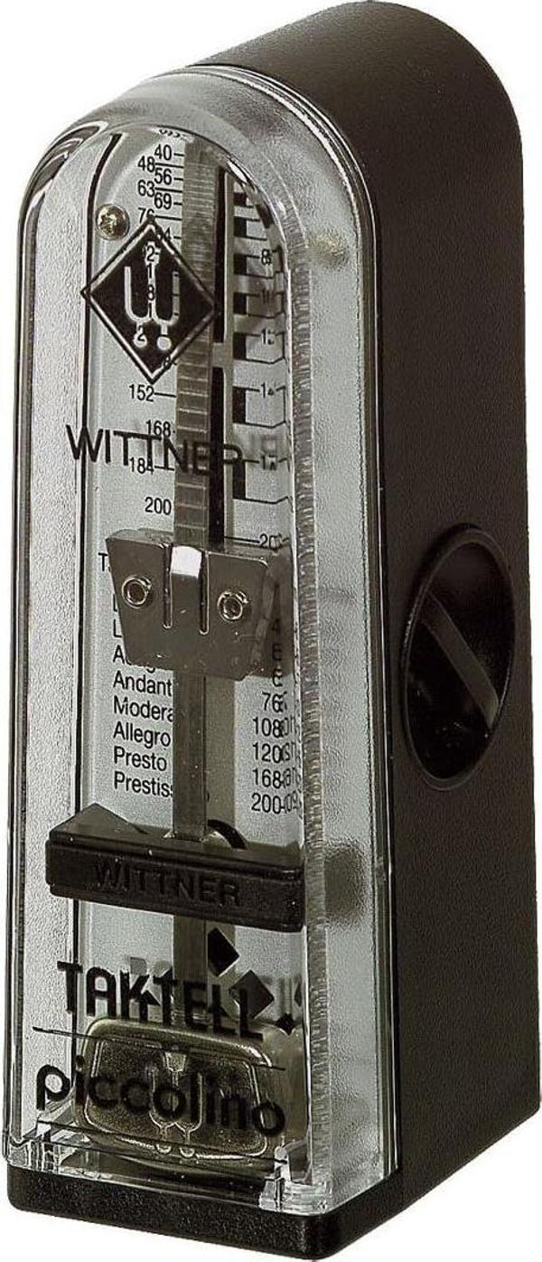 Wittner 903054 Taktell Piccolino Without Bell Metronom (Siyah) - Image 1