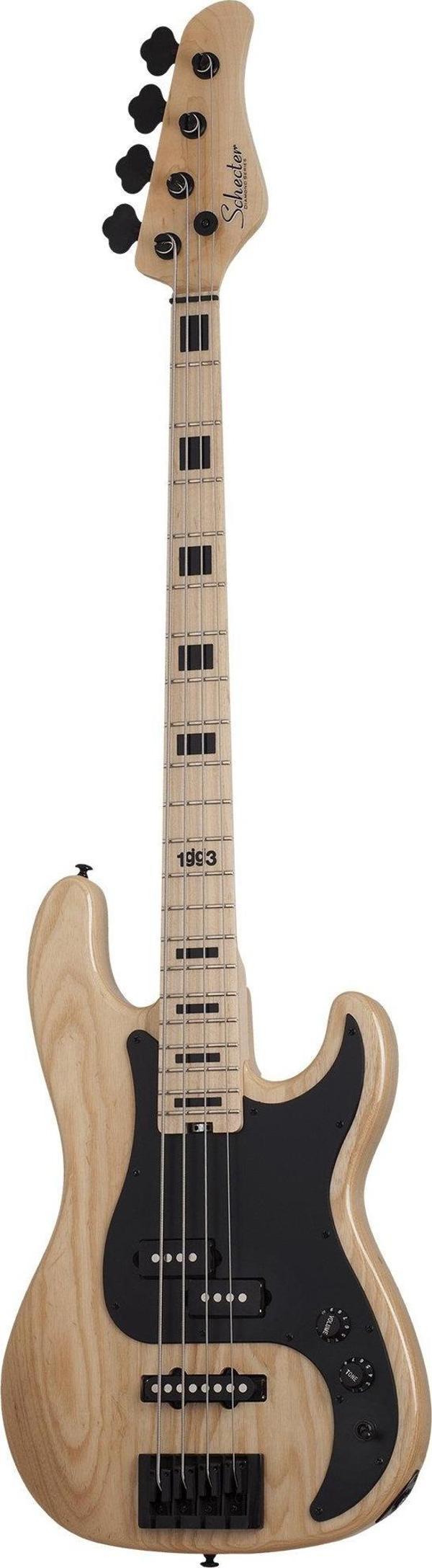 Schecter Justin Beck V Ani Bas Gitar (Gloss Natural) - Image 1