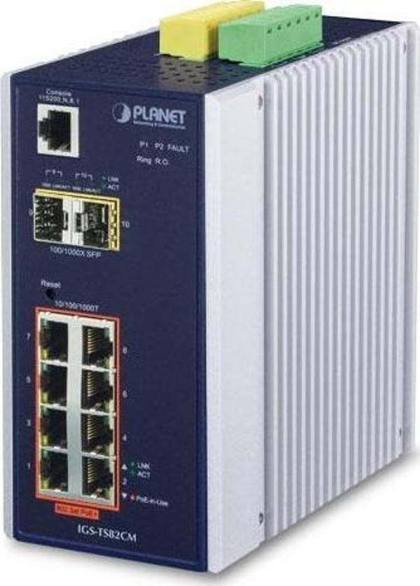 L2+ Endüstriyel Yönetilebilir Switch (L2+ Industrial Managed Ethernet Switch) Bütçesi maks. 240 watt) TdrTR - Image 1