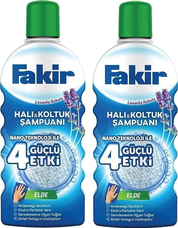 Fakir Halı Şampuanı Elde Yıkama Lavanta 1000 Ml X 2 Adet - Image 1
