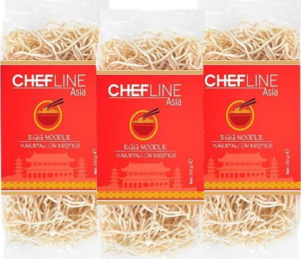 Chefline Asia Yumurtalı Çin Eriştesi 3X350Gr. - Image 1