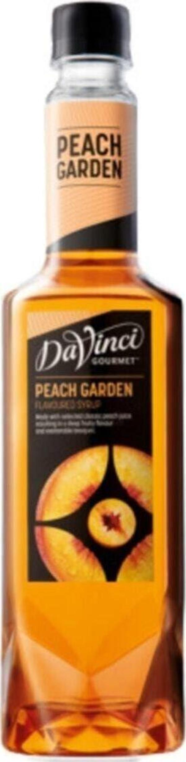 Da Vinci Bahçe Şeftalisi Aromalı Şurup Peach Garden 750 Ml - Image 1
